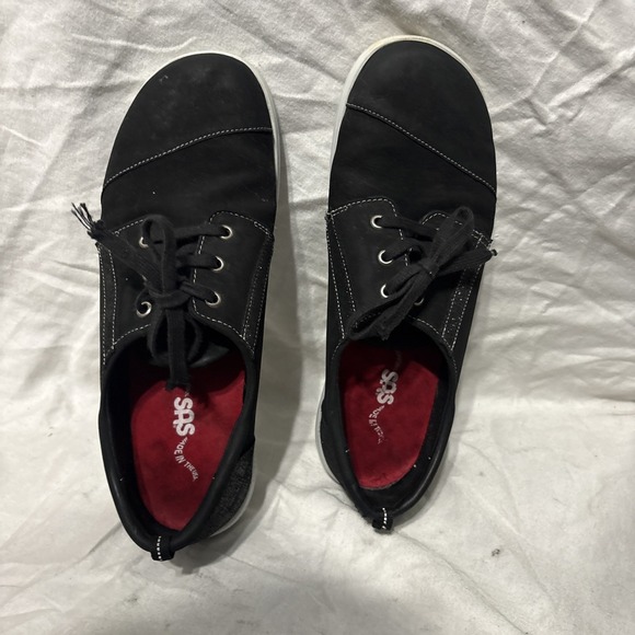 SAS Shoes - SAS Women's Marnie, Lace-Up Black Sneakers Shoes Size US 10.5‎ M Comfort